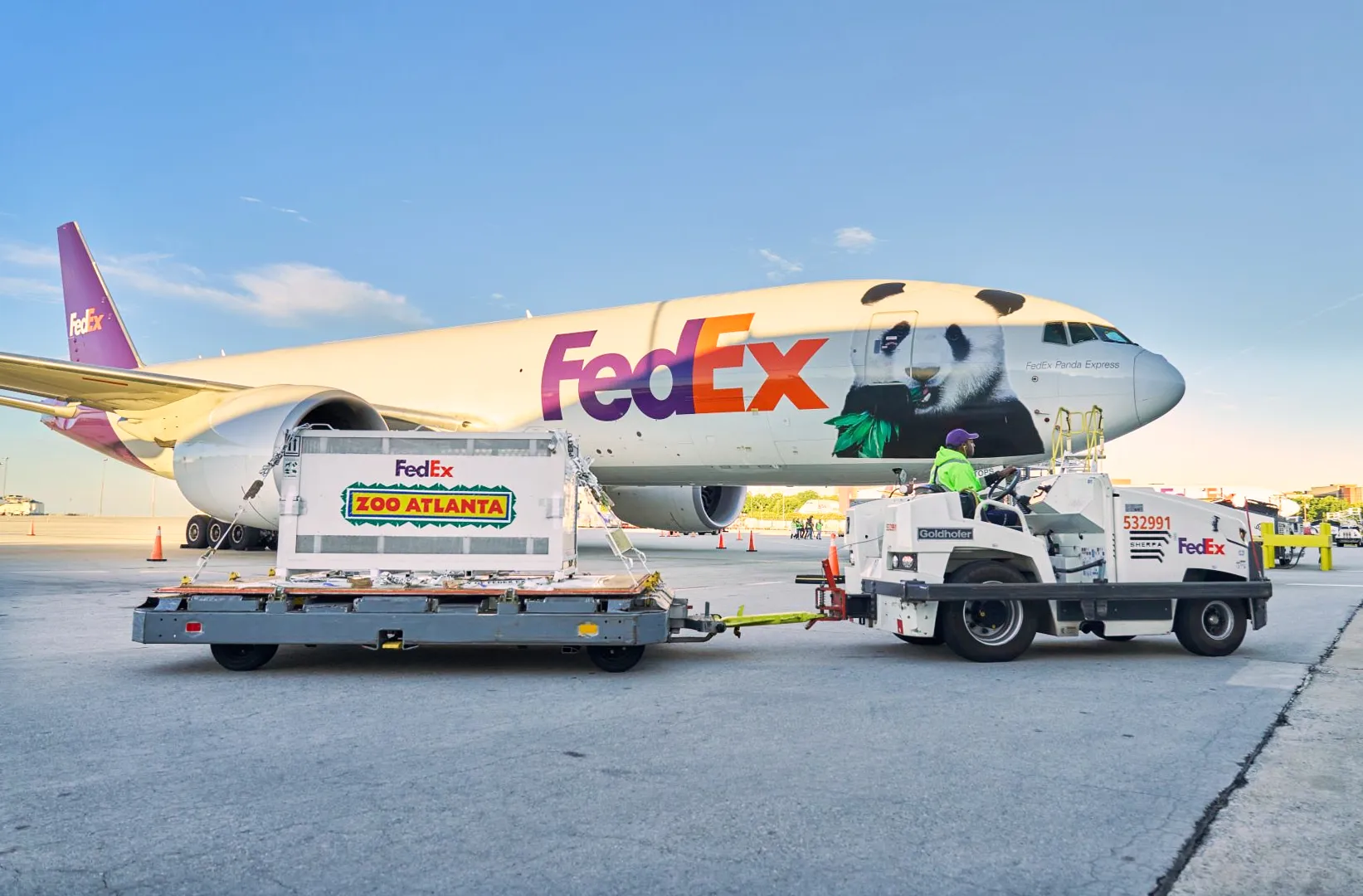 Giant Pandas Arrive in Atlanta Under Ten Year US and China Agreement
