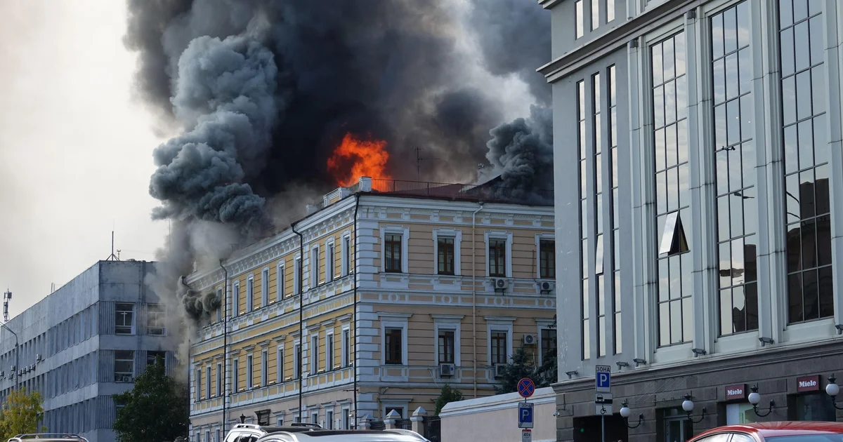 Russia launches major daytime drone strike on Kyiv, killing at least seven
