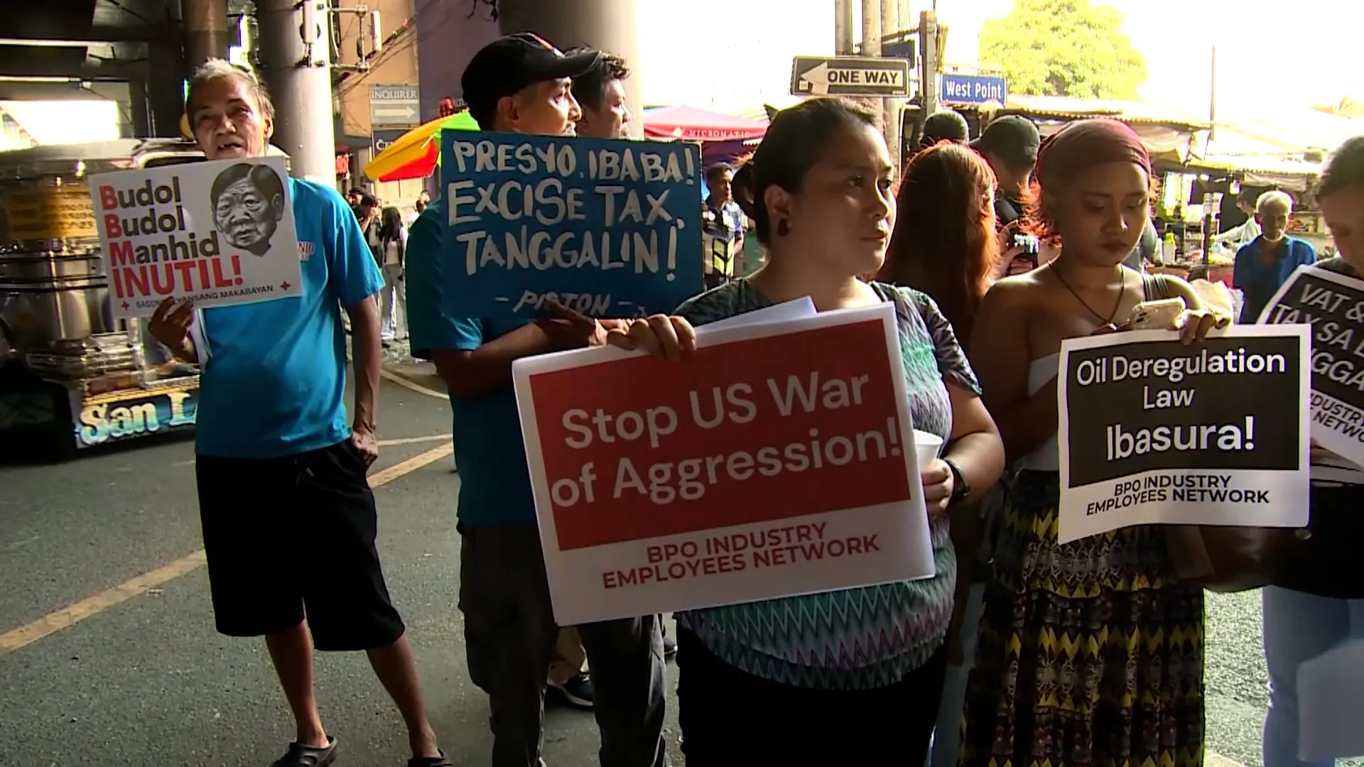 Manila transport drivers strike over fuel costs