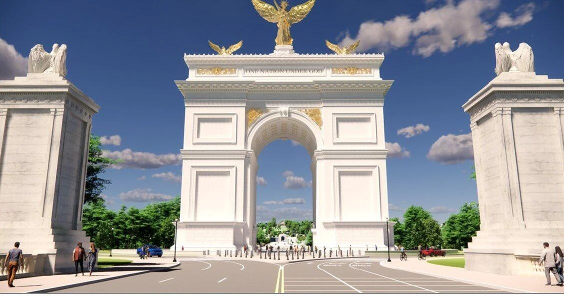 Excavation of Trump-Backed Triumphal Arch Near Washington Begins Soon