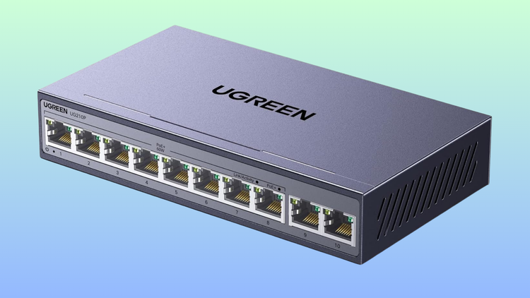 Ugreen 10-Port Gigabit PoE+ Switch Hits Record Low of $37.79