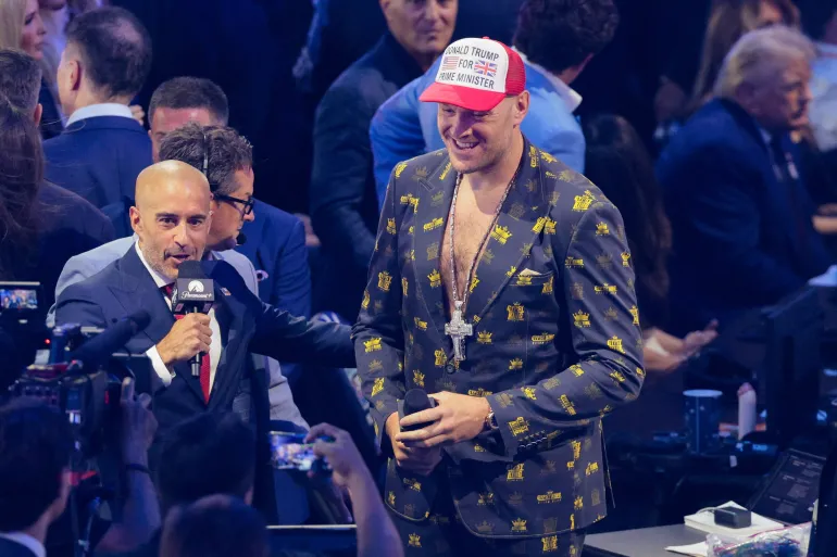 Tyson Fury asks former President Trump to lead ring walk for Joshua showdown