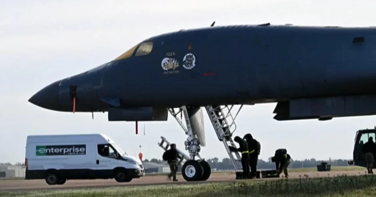 All US B-1 Bombers Pulled From UK Base Over Iran Backed Threat
