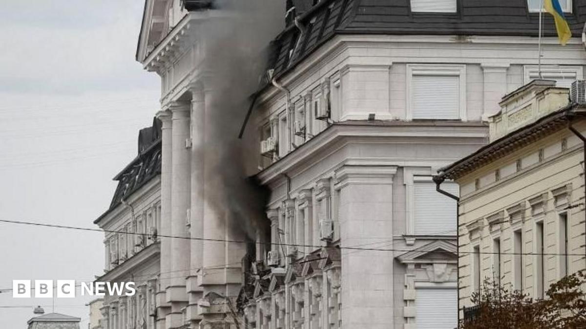 Russian Drone Hits Ukrainian Security HQ, Zelensky Reacts