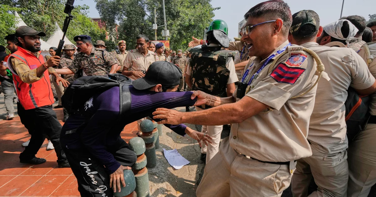 India detains thousands of youth protesters in ‘Cockroach’ movement crackdown