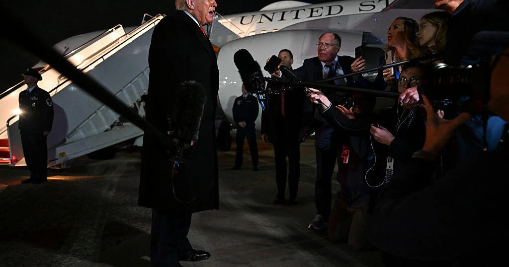 DOJ probes TV networks over press pool suspension after Trump ban