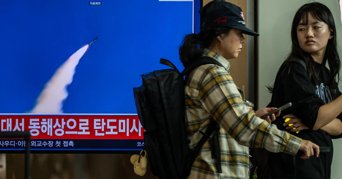 North Korea Launches Multiple Ballistic Missiles in Latest Test