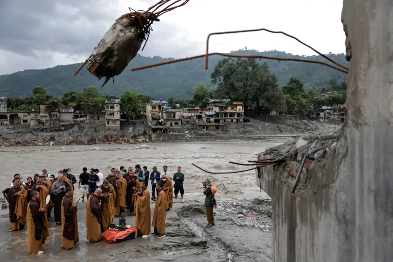 Rescuers Save Chinese Worker and Nepali Woman Amid Nepal Flood Crisis