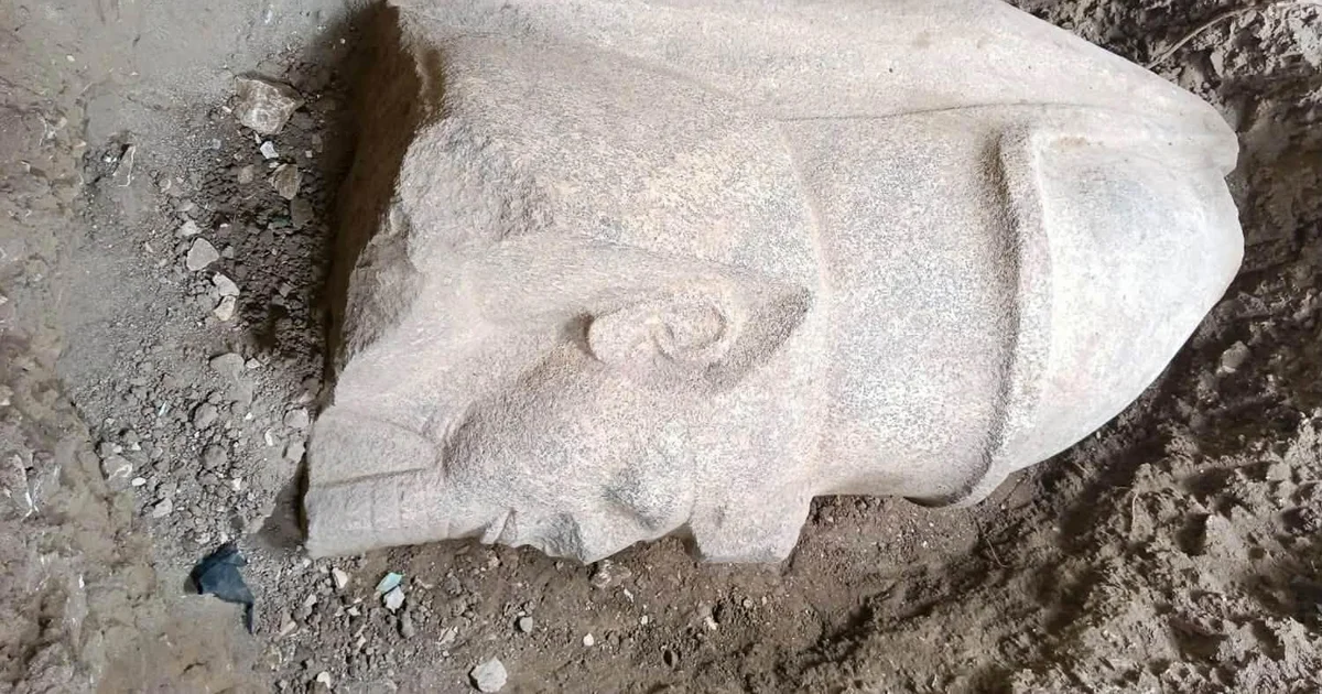 Egyptian Farmer Unearths Statue Fragments Linked to Ancient King