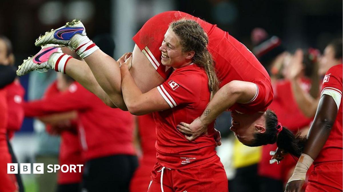 England 41 match unbeaten run snapped by Canada in thriller