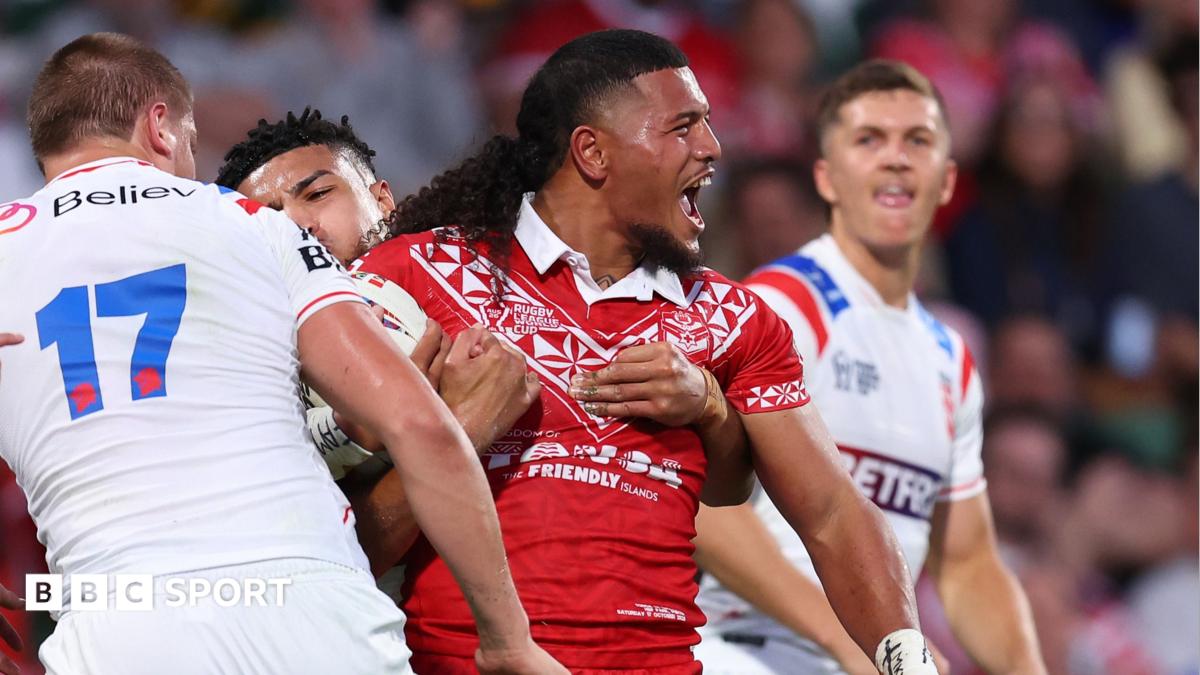 England Stunned by Tonga in Rugby League World Cup Opener