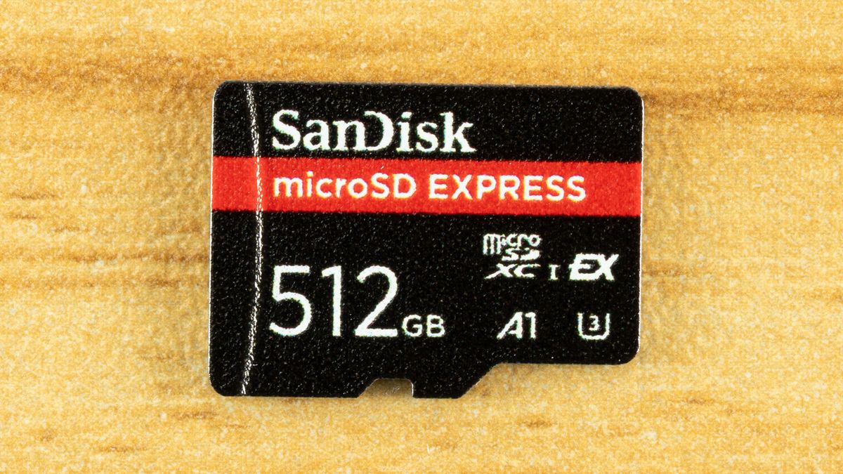 SanDisk 512GB Switch 2 microSD Express card sells for $98, a rare deal