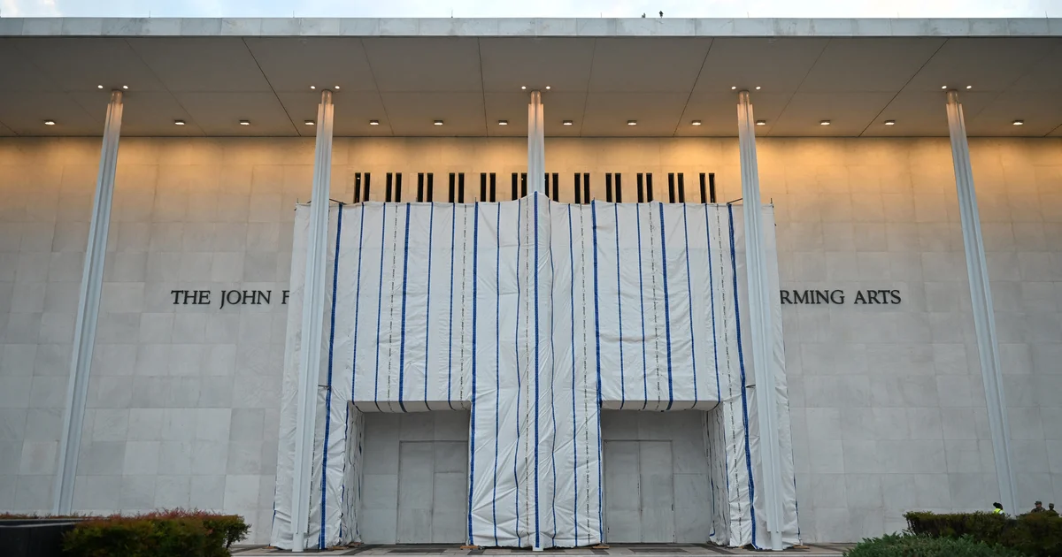 Kennedy Center Foyer Ceiling Partially Collapses Amid Renovation Push