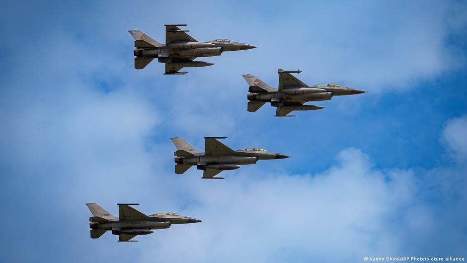 Romanian F-16s Shoot Down Two Drones Over Black Sea