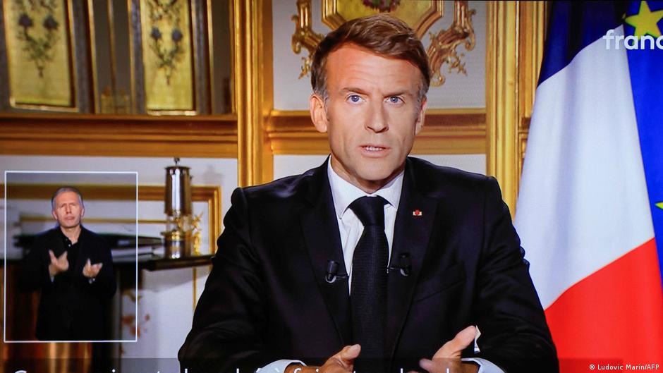 Macron Criticizes Failures Amid Violent Protests in France