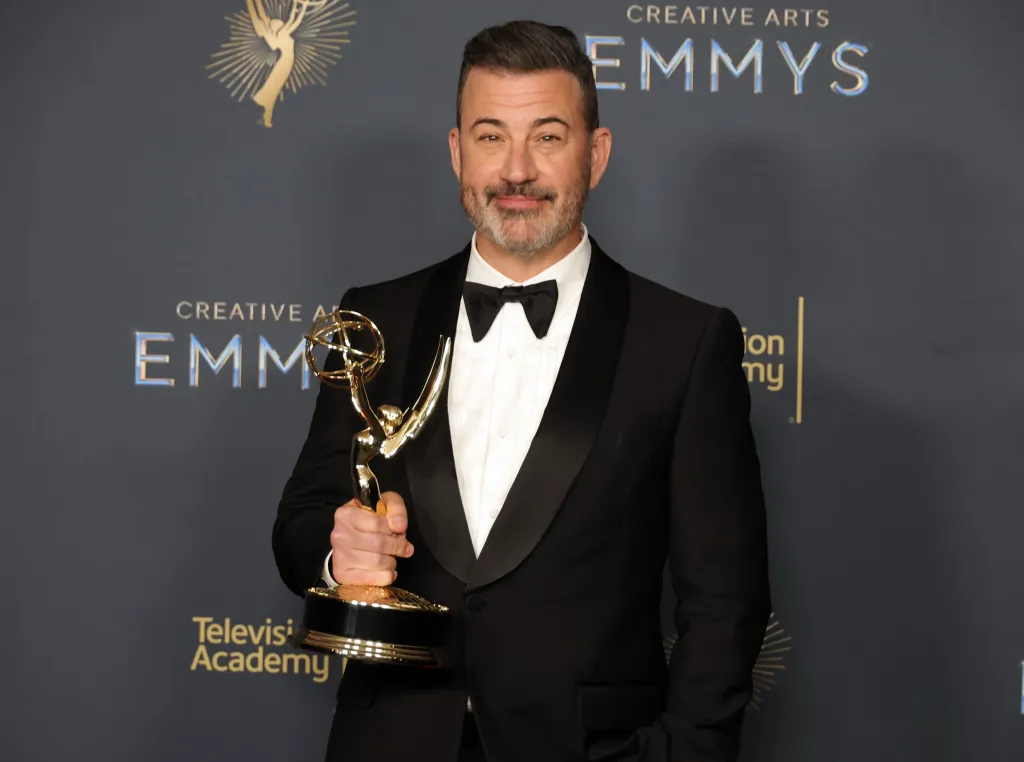 Jimmy Kimmel Wins Back to Back Emmy for Game Show Hosting