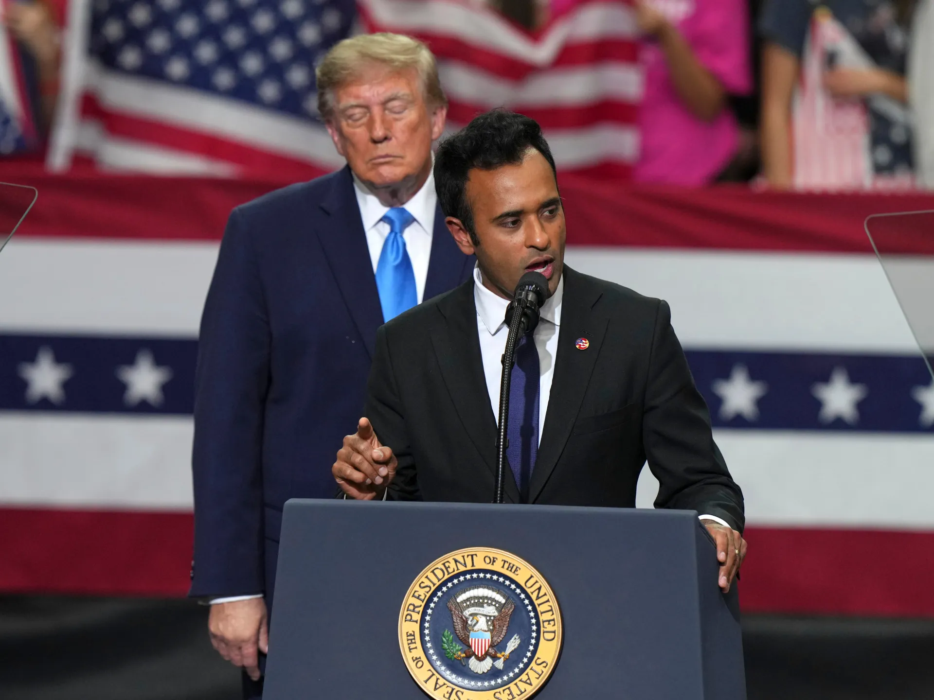 Trump Endorses Ramaswamy Ad Highlighting Amy Acton’s Mother