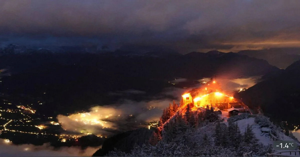 One arrested after fire at Hitler's Eagle Nest mountain retreat