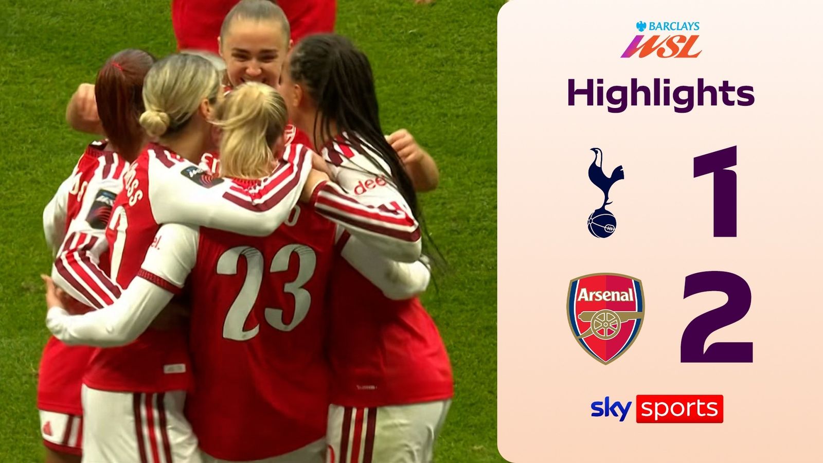 Arsenal Women Rally to Win North London Derby Against Tottenham