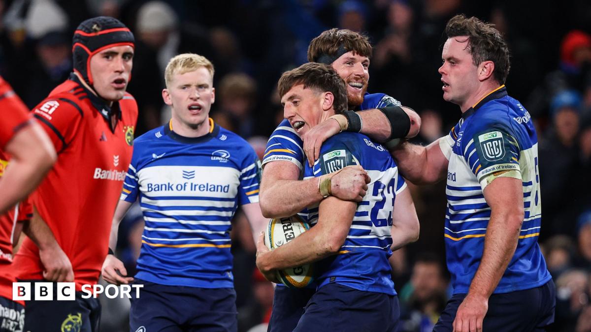 Leinster rally to claim bonus point win over Munster in URC derby