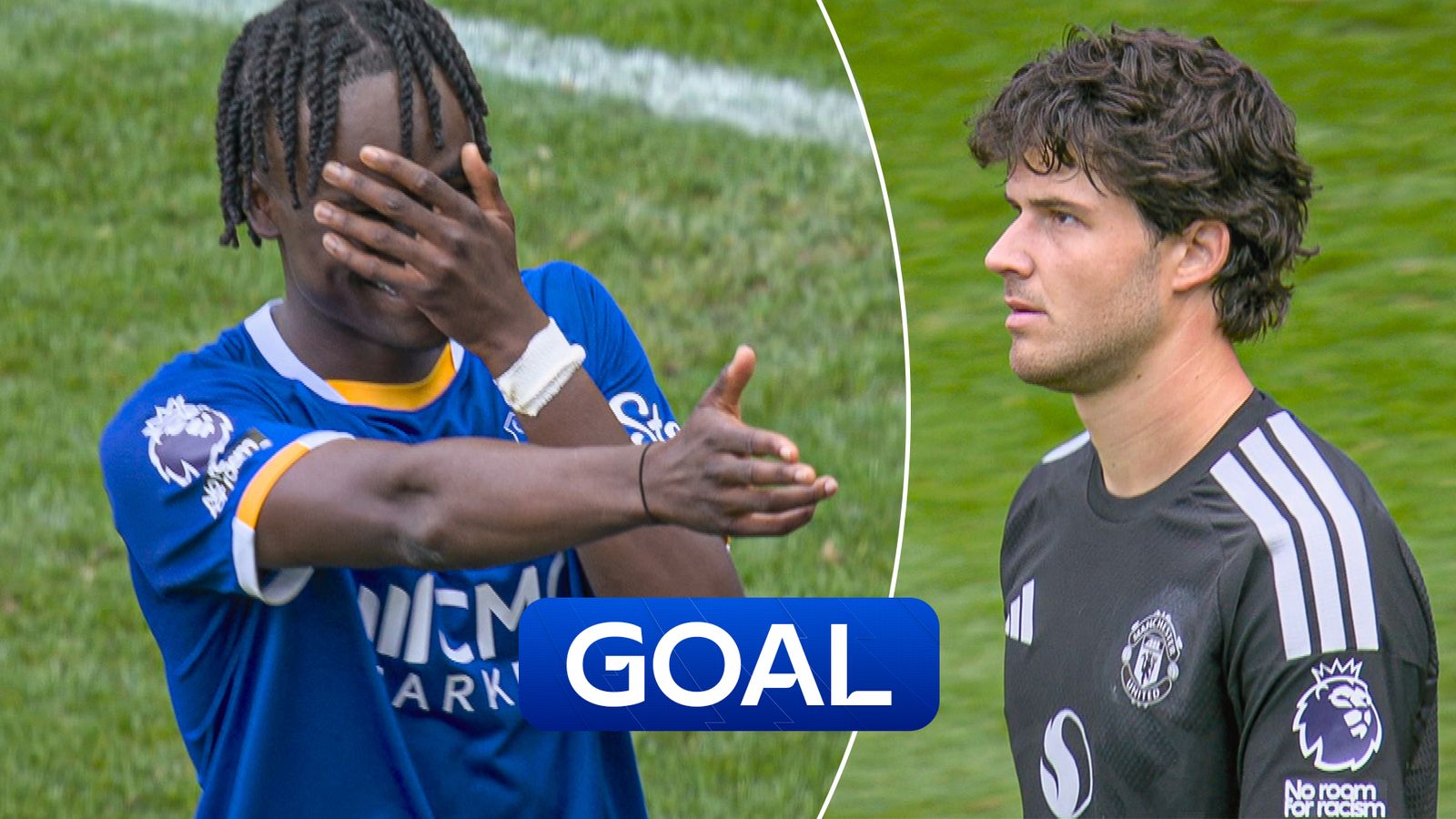 Tyrique George nets late winner as Everton stun Manchester United