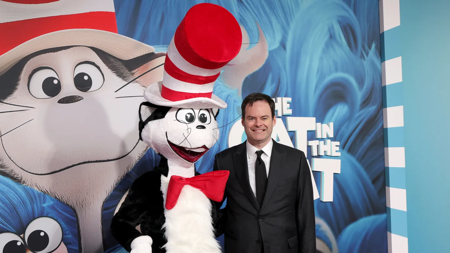Bill Hader Voices a Fresh Take on the Cat in the Hat