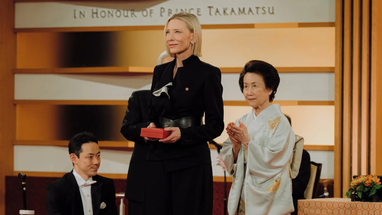 Cate Blanchett Accepts Praemium Imperiale and Calls for Critical Thinking