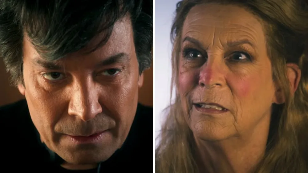 Jimmy Fallon and Jamie Lee Curtis Spoof You Can See Everything