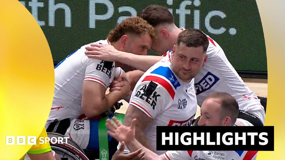 England dominate Wales 98 to 18 in Wheelchair Rugby League World Cup opener