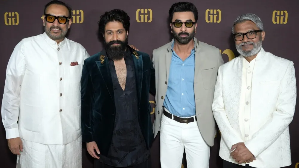 Ranbir Kapoor and Yash Shine at Gold House Diwali Event Launching South Asian Shorts Fund
