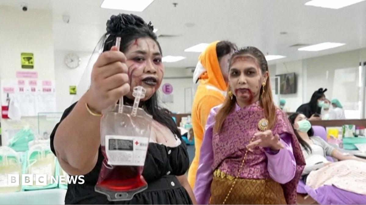 Thai Red Cross Turns Halloween Blood Drive Into a Spooky Spectacle