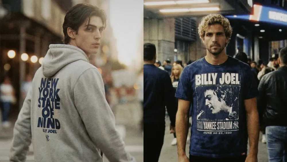 Yankees Team Up with Billy Joel for Postseason Merch Collection