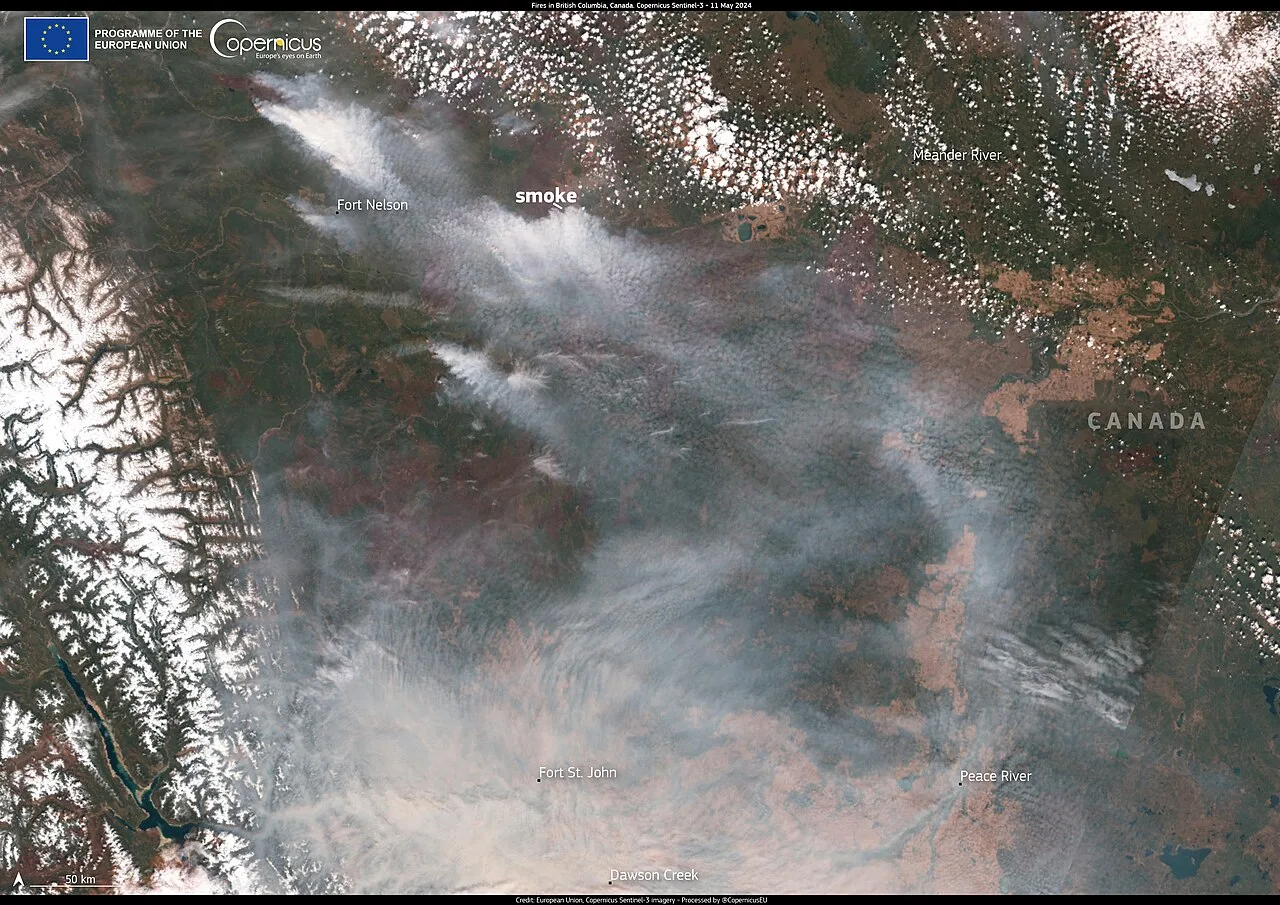 Cover image for British Columbia Wildfires: Evacuation Orders Issued