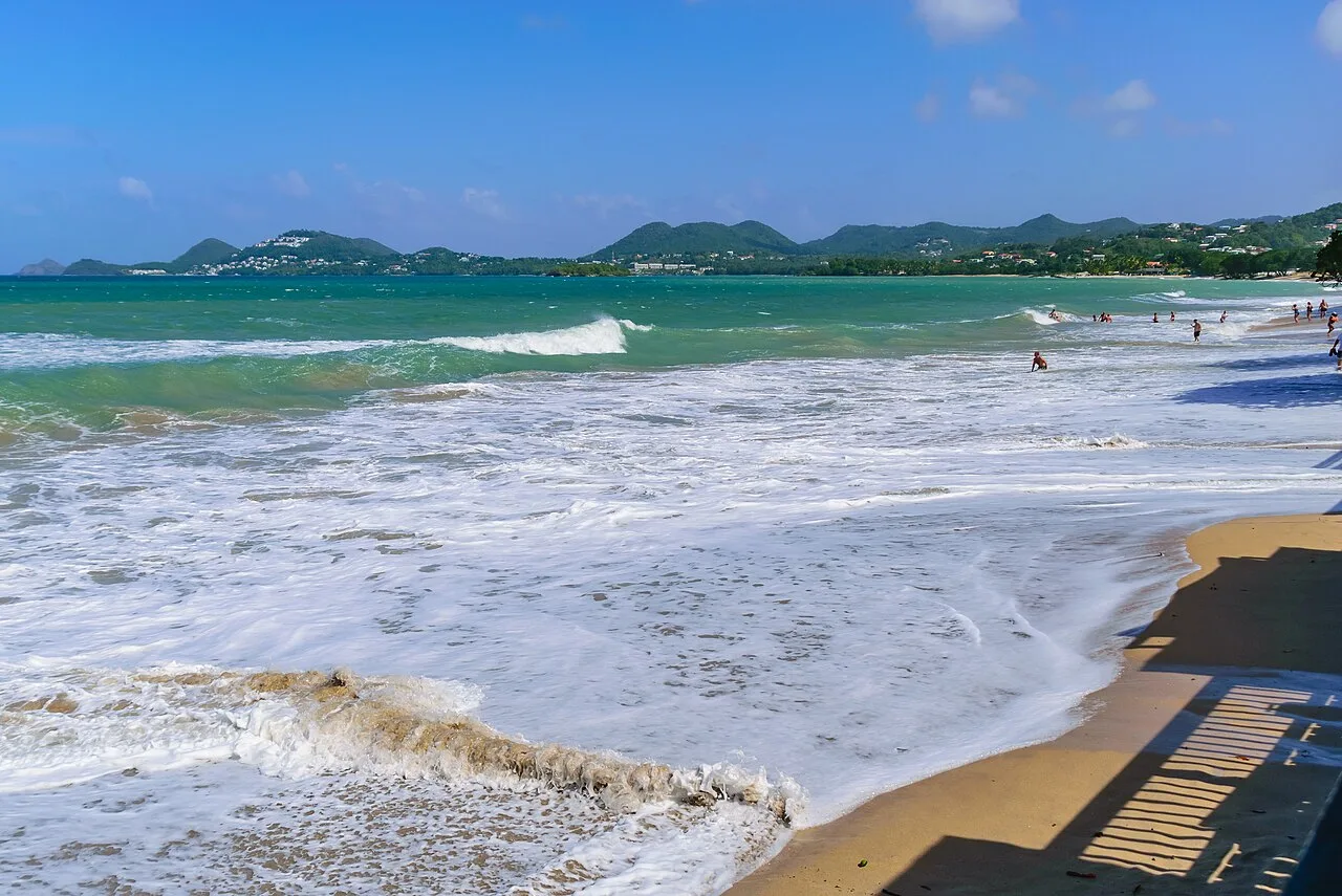 Cover image for Hollywood Heads to St. Lucia