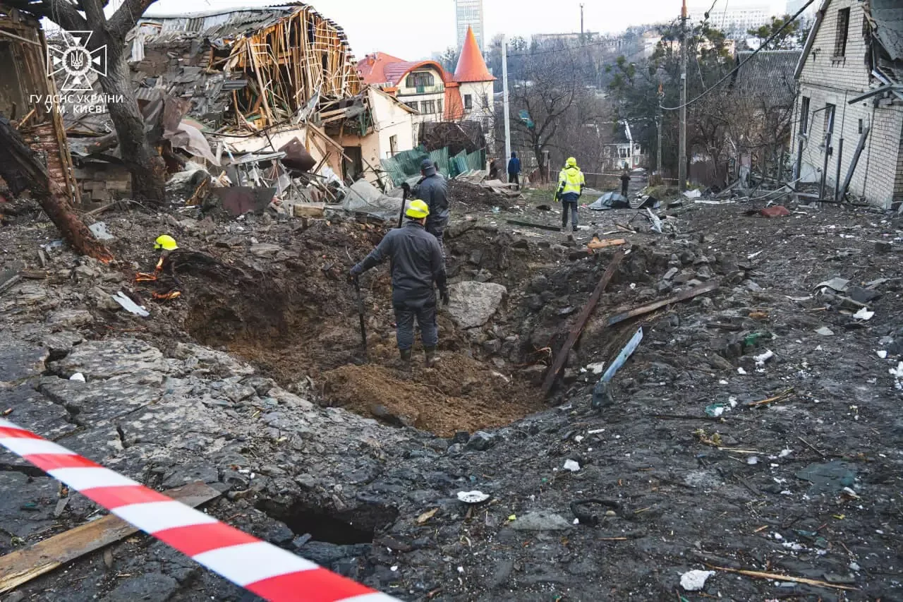 Cover image for Russian Missile Attacks Near Kyiv Kill Three, Including Child