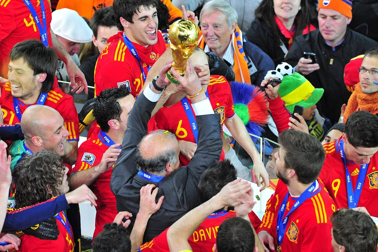 Cover image for Spain Celebrates World Cup Win
