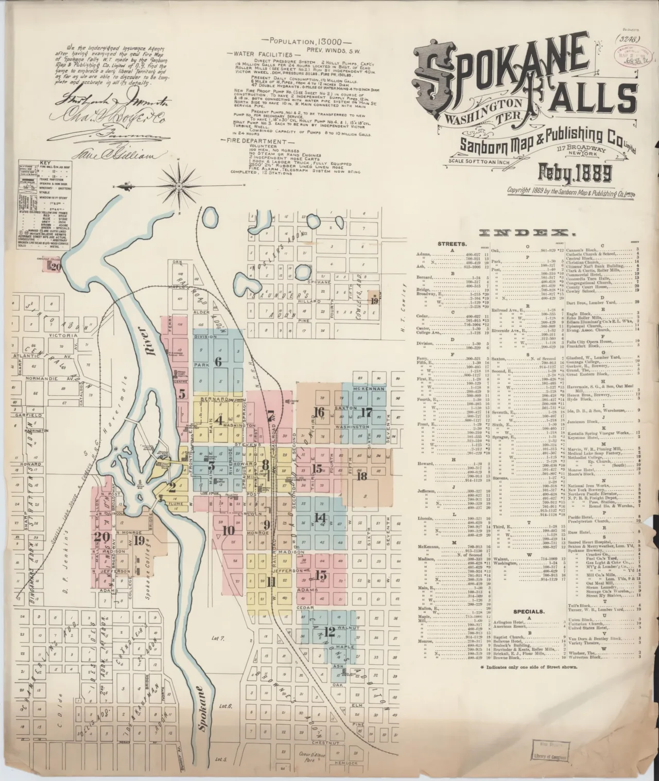 Cover image for Spokane Fires