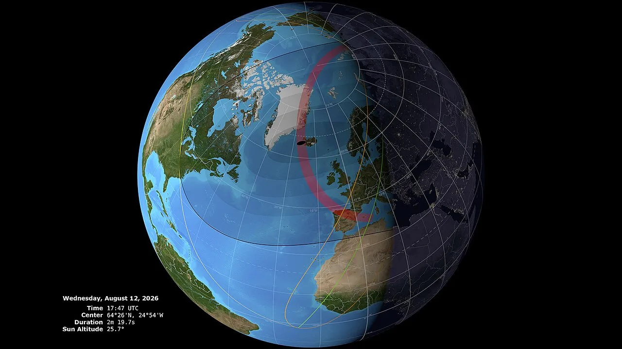 Cover image for Total Solar Eclipse 2026