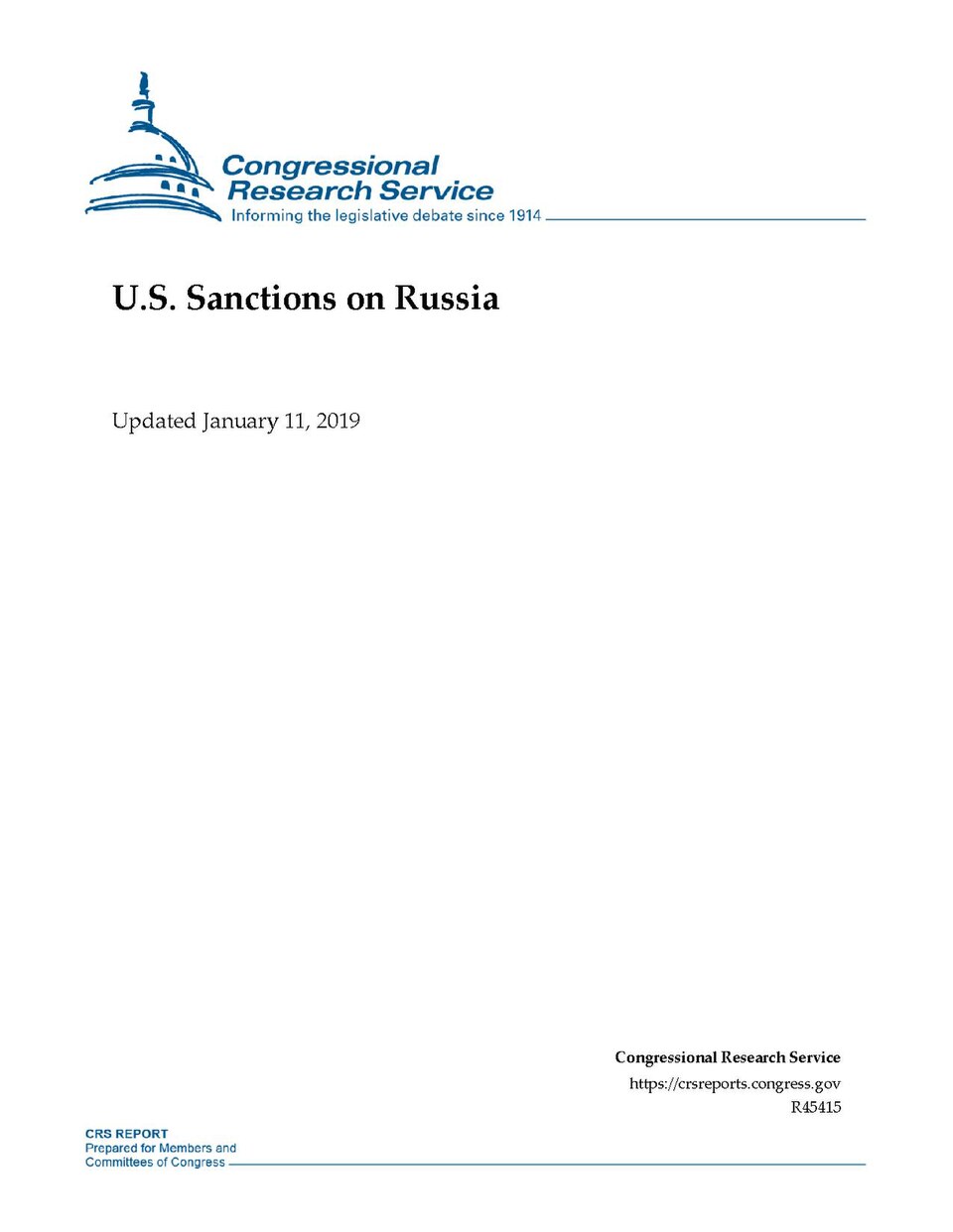 Cover image for US Senate Passes Russian Energy Sanctions Bill