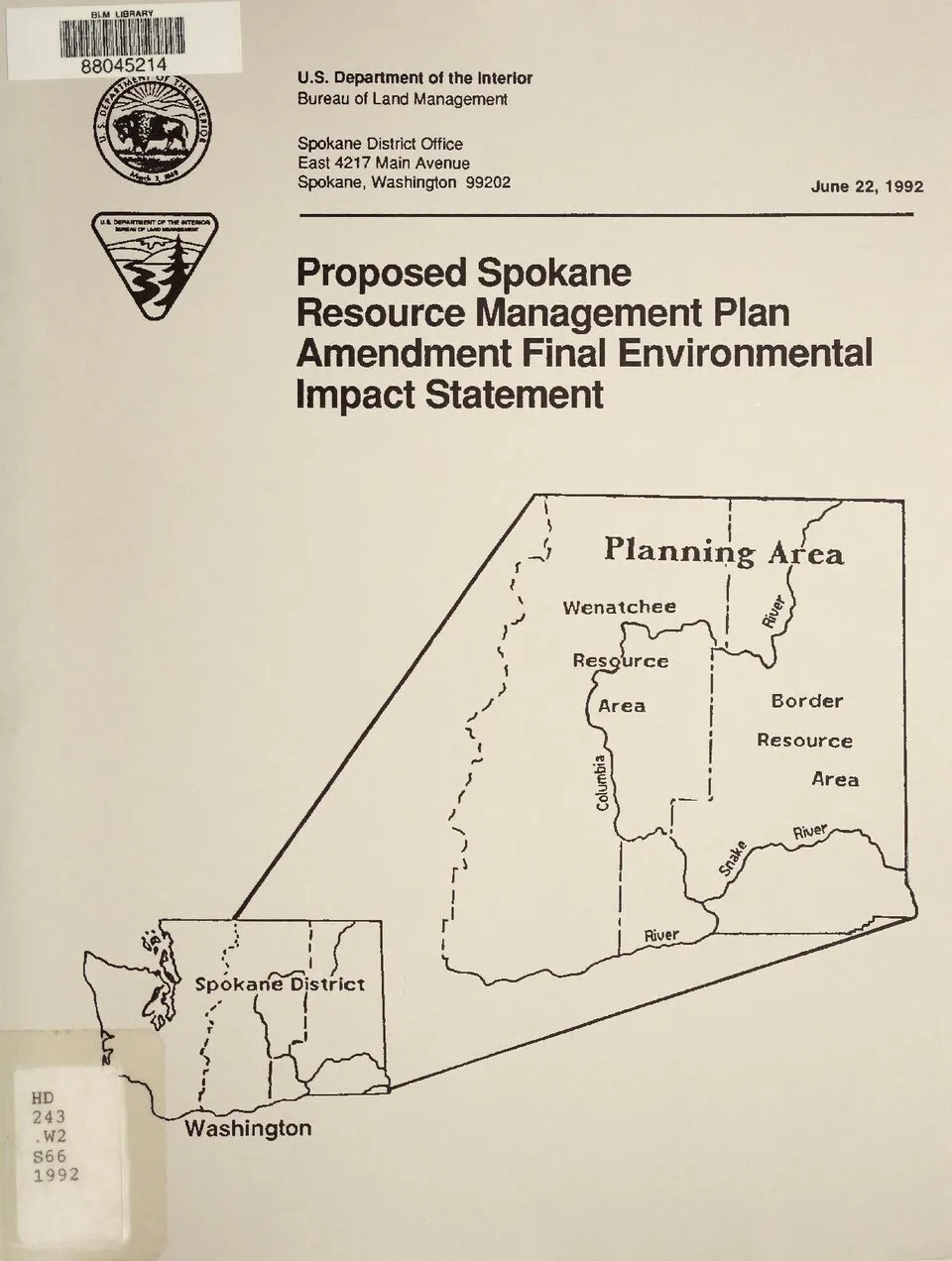 Cover image for Wildfires in Spokane