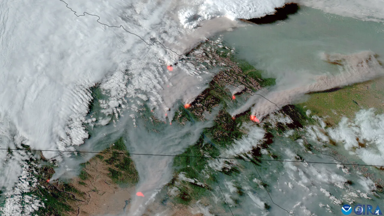 Cover image for Wildfires Rage Across Pacific Northwest