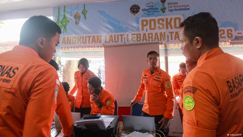 Indonesia Rescue Teams Search for 130 Missing After Ferry Sinks in Java Sea