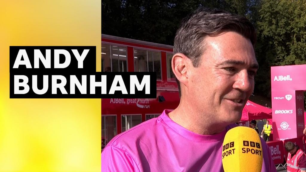Andy Burnham explains why he is running the Great North Run