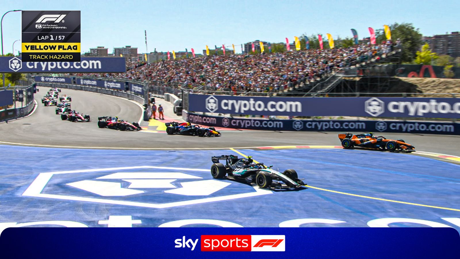 Madrid Madness: Antonelli Goes Wide Twice on Opening Lap