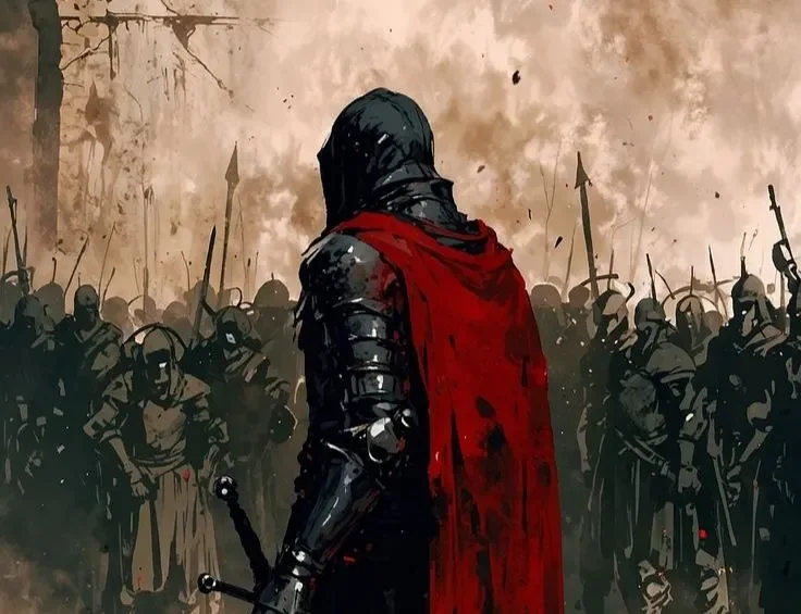 Cover image for FIGHTING ALONE; THE SILENT CROWD
