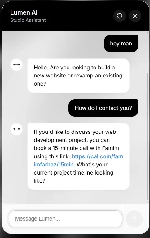 Cover image for I Shipped My AI Chatbot at 3:07 AM
