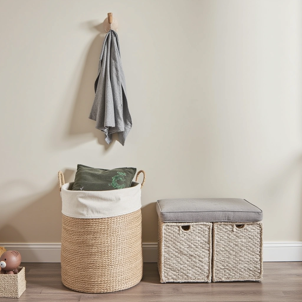 1. Multi-Functional Storage Ottomans