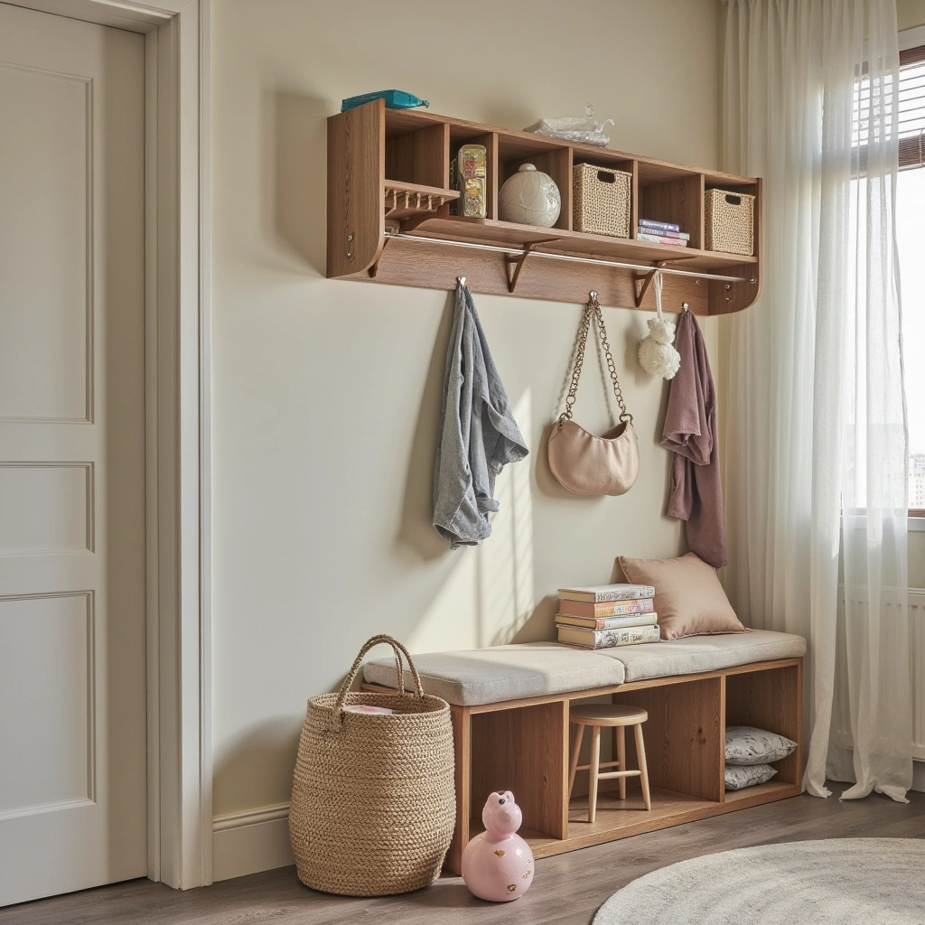 7. Wall-Mounted Toy Organizers