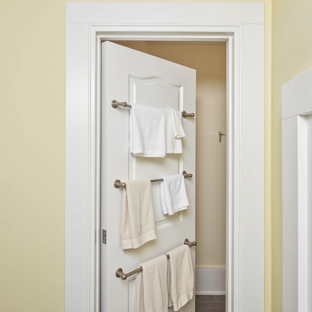 4. Over-the-Door Towel Racks